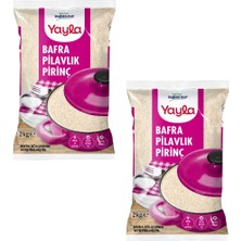 Yayla Bafra Pilavlık Pirinç 2 kg X2