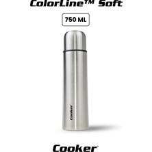 Cooker ColorLine Soft 750 ml Paslanmaz Çelik Termos CKR2108