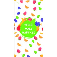 Deko Gonya Yerli Malı Haftası Temalı Fotoğraf Panosu Branda 100X200