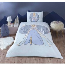 Özdilek Disney Nevresim Takımı  Ranforce Tek Kişilik Lila Frozen Ice Quenn