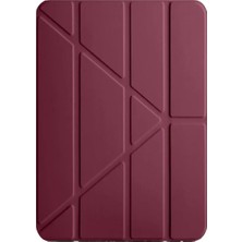 Huawei Matepad Pro 12.2 2025 Kalemlikli Mars Tablet Kılıfı - Mürdüm