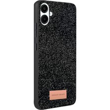 Epilons Onegif Galaxy A07 4g Bright Simli Kapak - Siyah