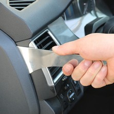 Paslanmaz Çelik Geniş Uçlu Radyo Panjur Torpido Sökücü Trim Sökme Aparatı Nemere