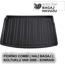 Elorcar Fiat Fiorino Combi Koltuklu Van (Halı Kaplamalı Bagaj) 2008 ve Sonrası Bagaj Havuzu