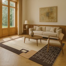 Agkhome Modern M008 %100 Yün Parça Halı 170x243 Cm