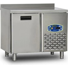 Dampak Tezgah Tipi Buzdolabı Granitli, Tek Kapılı Pizza Hazırlık Dolabı 196 Litre 100 x 70 x 109 (Cm)