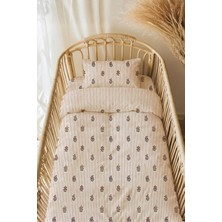 Tba Collection Park Yatak Nevresim Takımı - 80x110 cm - Botanic Lines