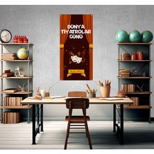 Deko Gonya Dünya Tiyatrolar Günü Temalı Fotoğraf Panosu Branda 100X200