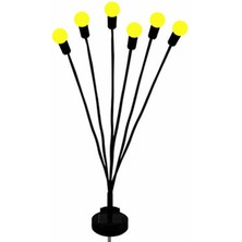 2'li Bahçe Çiti 6'lı Renkli Güneş Enerjili LED Lamba ROYALEKS-1085 Nemere