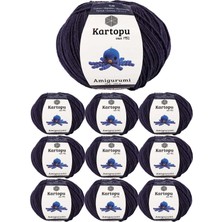 10 Adet Amigurumi El Örgü Ipi 50GR 630 Nemere