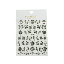 Çini Desenli Tattoo Dövme Sticker Nemere