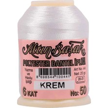 Altınbaşak Oya ve Dantel Ipi 20 gr - Royaleks - No: Krem Nemere