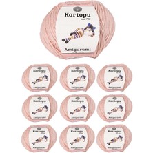 10 Adet Amigurumi El Örgü Ipi 50GR 234 Nemere
