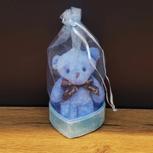 Mavi Hediyelik Kese Içinde Ayıcık Nemere