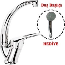 Mix Kuğu Banyo Batarya + Duş Başlığı Hediyeli Nemere