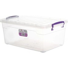 15 Litre Dikdörtgen Saklama Kabı ROYALEKS-56323 Nemere