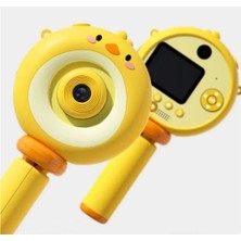 Nemere Hd Kamera Karikatür Tripodlu Çocuk Dijital Kamera Fotoğraf Makinası 1080P Video Kaydedici 2.0 I