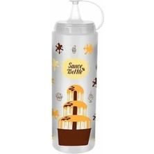 Çikolata Sos Şişesi - Şeffaf  - 700 ml Nemere