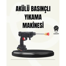 48V Şarjlı Basınçlı Yıkama Makinesi Kablosuz Su Tabancası Nemere