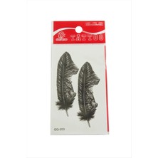 Yaprak Tattoo Dövme Sticker Nemere