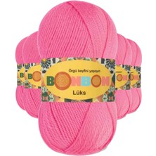 5 Adet Lüks Patik Ipi Yünü Pembe 98230 Nemere