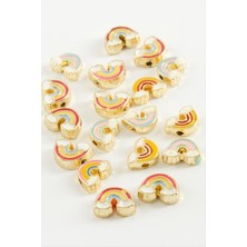 Gökkuşağı Mineli Bileklik ve Kolye Ucu Aparatı 1 Adet Nemere