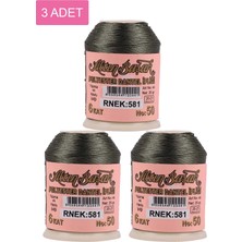 3 Adet Altınbaşak Oya ve Dantel Ipi 20 gr - Royaleks - No: 581 Nemere