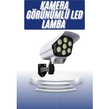 Solar Bahçe Lambası Uzaktan Kumandalı Kamera Görünümlü Hareket Sensörlü Nemere