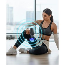 Isıtmalı Soğutmalı Masaj Tabancası 3200 Rpm Sessiz Motor USB C Şarjlı Nemere