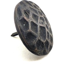 Antika Tarz Dekoratif Pirinç Desenli Kabara No4 - 35 Mm, Oksit Nemere