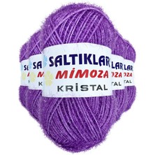 5 Adet Mimoza Kristal Işıltılı Şal Patik Yelek Ipi 09 Nemere