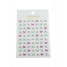 Kelebek Tattoo Dövme Sticker Nemere