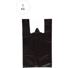 Siyah Atlet Poşet Mini Boy 20X34 cm Takriben 235 Adet 1 kg Nemere