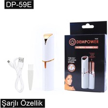Dempower Şarjlı Yüz Tüy Alıcı Epilasyon Aleti Flawles  Kısa Nemere