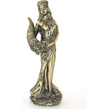 Polyester Bereket Tanrıçası Fortuna Figürü Model 3 Nemere