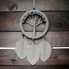 Rüya Kovan Hayat Ağacı Dream Catcher Ekru Nemere