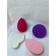 4’lü Yumuşak Cilt Makyaj Süngeri Seti Nemere