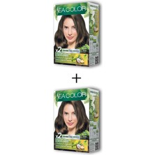 2x2 Tüp Krem Saç Boyası Seti Kumral No:7.0 Nemere