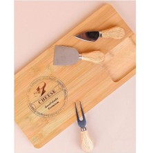 Bambu Peynir Kesme Sunum Tahtası Nemere