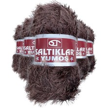 5 Adet Yumoş Sakallı El Örgü Ipi Yünü 93 Nemere