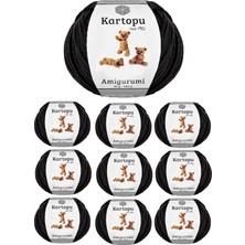 10 Adet Amigurumi El Örgü Ipi 50GR 940 Nemere