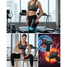 Profesyonel Derin Doku Masaj Aleti 6 Başlık 1800 Mah Batarya Nemere