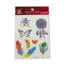 Yaprak Tattoo Dövme Sticker Nemere