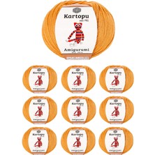 10 Adet Amigurumi El Örgü Ipi 50GR 355 Nemere
