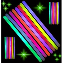 Karanlıkta Parlayan Fosforlu Glow Kalın Çubuk 30 cm Nemere