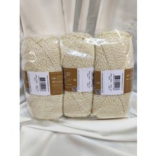 Ören Bayan Star Lurex Krem El Örgü Ipi (3 Adet) - Renk: 005A