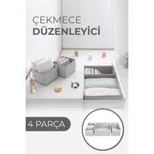 Çekmece Düzenleme Kutu Seti Organizer 4lü Set Nemere