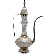 Pirinç Sedefli Ibrik 55 cm  Nemere