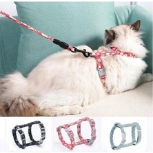 Kedi Gezdirme Göğüs Tasması Nemere