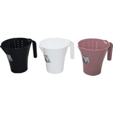 Nemere Kapaksız - Renkli Plastik Bakliyat Süzgeç (4887)